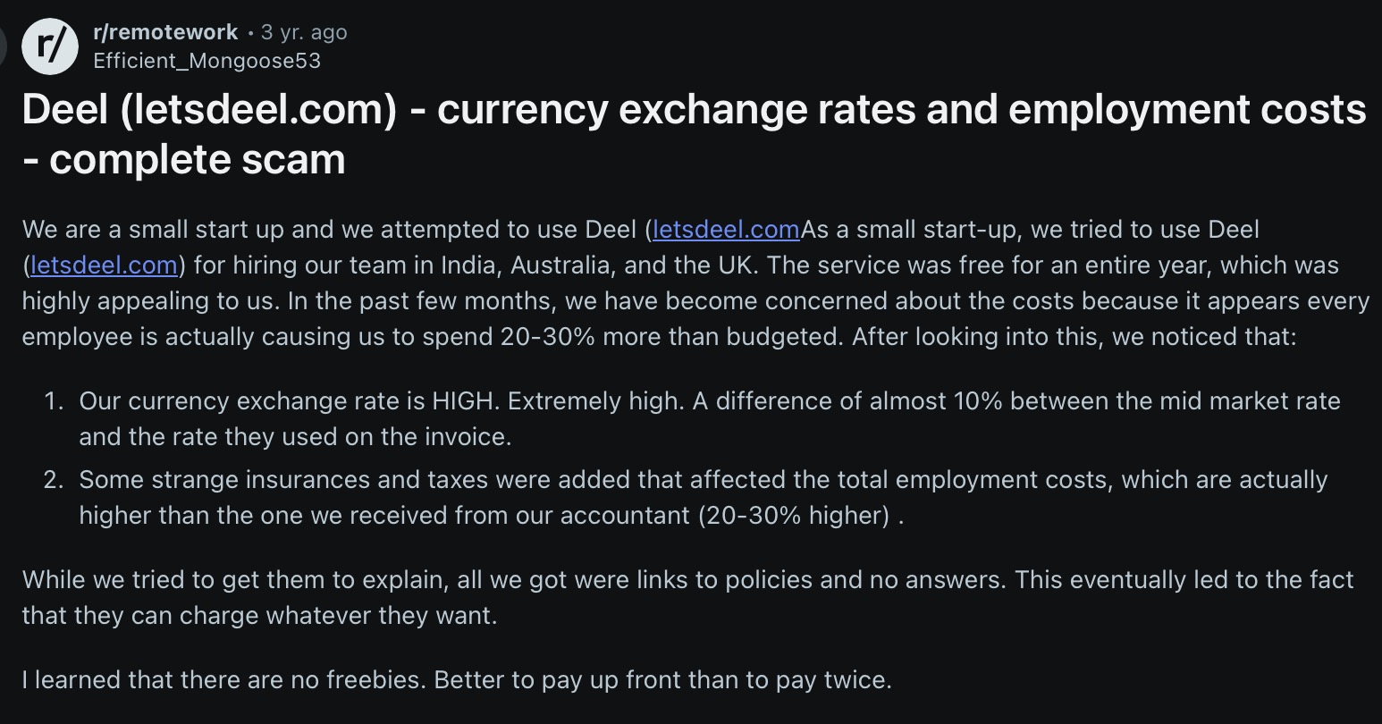 reduced FX fees multi-currency payroll